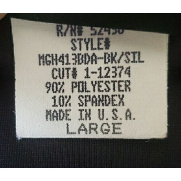 Vintage Studio Black Sparkle Sleeveless Tank Pull-on Made in USA Women's Size L - Picture 7 of 9